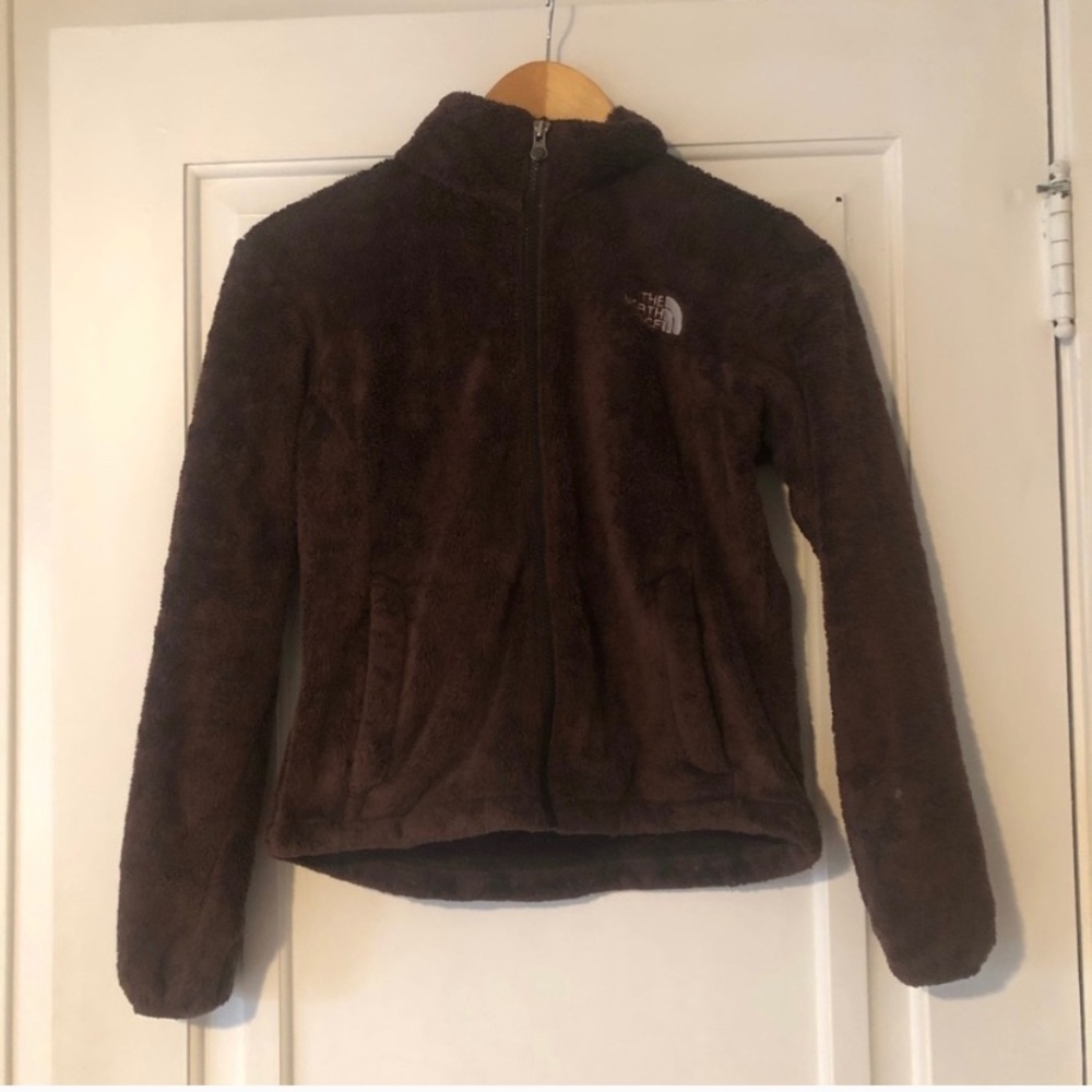 Northface brown Jacket XS Furry Fleece